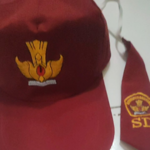 Topi & Dasi Sekolah SD Laki-Laki Bordir