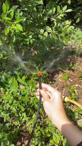 (แพ็ค 50 ชิ้น)หัวฉีดสเปรย์ 90/180/360 องศา รัศมีกว้าง 1-1.5 เมตร การกระจายน้ำทั่วรอบบริเวณ พร้อมส่งจากไทย