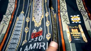 SARUNG LAMIRI SONGKET MOTIF BHS RAYON TERMURAH REGISTER PABRIK