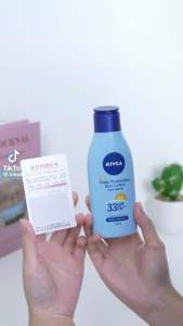 Sunblock Nivea Daily Protection Sun Lotion 100ml Spf 33 PAA++