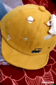 CAE - Topi Bisbol Anak Laki 0-18 Bulan Pesawat Plane Baseball Hat Import