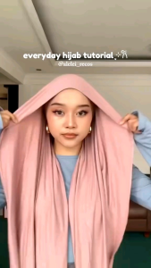 A67 anting hijab bulat tebal anting jilbab anting hijab