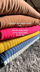 Long Pants Knit Hornet Loose Pants | Celana Panjang Wanita Highwaist