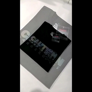 kaos nyala dalam gelap/baju nyala dalam gelap/kaos distro/baju distro/sablon nyala/sablon reflektiv/T-Shirt/kaos simple/baju simple/acth