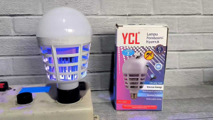 YCL 2520 LAMPU BOHLAM Led Mosquito Killer 12w 12 Watt Perangkap Pembasmi Nyamuk Multi Fungsi Cahaya Putih Bagus KUALITAS Terjamin