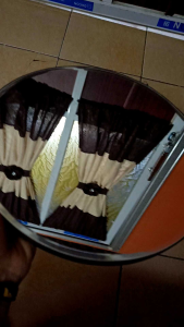 Cermin Bulat Minimalis | Cermin Dinding Bevel/Non Bevel untuk Kamar Wastafel Kamar Mandi Ruang Tamu Dekorasi Aesthetic Dan Modern