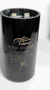 Topo starting capacitor 108-130uf 330v water pump