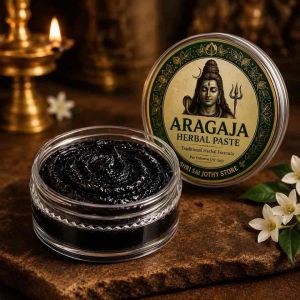 Aragaja Paste – Sacred Black Tilak | Traditional Shiva Herbal Formula | Premium Devotional Paste