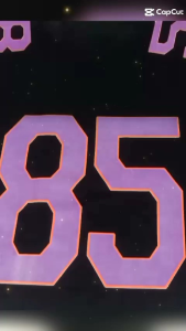 kaos Nomor Punggung 85 Baju angka baseball Ready Viral