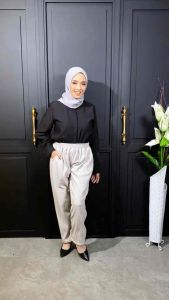 Baggy Pants Knit Jumbo Luna Pants Knit Hornet Super Jumbo Premium