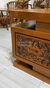 rak meja tv minimalis produk mebel jepara bufet tv jati