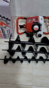Mesin Bor Tanah Auger 63 Biopori Auger Drill+3 unit Mata Bor