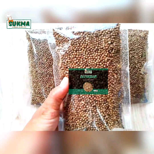 Ketumbar Butir Asli 100gram Alami Tanpa Pemutih - Coriander- Rempah Herbal Bumbu Dapur Masak Premium