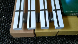 Handle pintu rumah 1 paket ( 4pcs + kunci ) panjang 45cm stainless anti karat gagang pintu rumah tarikan pintu rumah pegangan pintu rumah