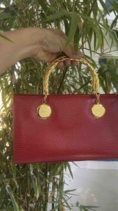 Túi 2hand xách tay da kì.nhông. phong thủy nhà WACOO của Nhật  -T702