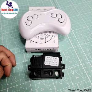 Bo mạch và điều khiển xe điện trẻ em LB - RX - 2.4G 6V - 12V