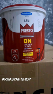 LEM PRESTO ALIFATIK DN GALON 4KG 2 GALON (LEM KAYU LEM SUPER LENGKET LEM SERBAGUNA)
