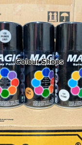 Pilok Pilox Pylox Cat Magic Paket 3 Kaleng Gold 189 Metallic Primer Grey 120 Clear 101 300Cc