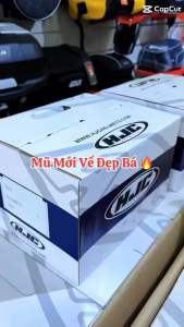 Nón BH Hàn Quốc HJC Kính Âm Giá Rẻ Bảo Hành 1 Năm | Nón Có Đủ Màu Đen Trắng Xám Ximang Hồng Size M - L - XL  Mũ Bảo Hiểm Chính Hãng HJC