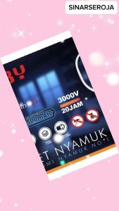 Raket Nyamuk Cas Luby L - 3881 New Murah