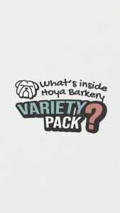 แพ็ครวมความอร่อย Variety Pack Hoya Barkery Dog Treats ขนมน้องหมาจากธรรมชาติ 100%