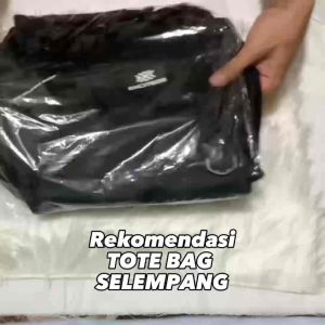Murazhshop - Tas Jinjing Exciteds Daily Casual Totepack - Hitam