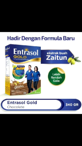 ENTRASOL GOLD 170GR RASA COKELAT VANILLA DAN ORIGINAL