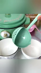 2 in 1 Soup Ladle Strainer Dual-Use Cooking Spoon Kitchen Utensil for Soups spoon colander