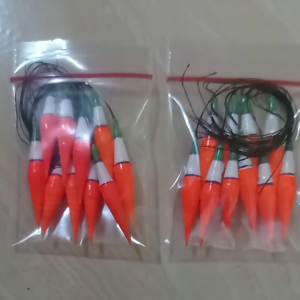 Kukumbul Mancing Pelampung Bogor Warna Oren Ukuran 2-3cm Isi 10 Pcs Pelampung Gacor