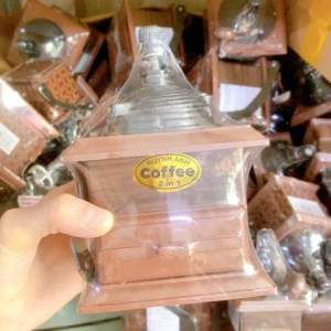 Cối xay tiêu cà phê vuông Huỳnh Anh - Cối xay 2 trong 1 xay tiêu  xay cafe - gia dụng Nari