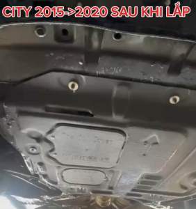 Chắn bùn gầm động cơ HONDA CITY 2015->2026 (đầy đủ bulong ốc vít) NHỰA ABS DẦY 5mm CHỊU NHIỆTCHỊU VA ĐẬP MẠNH
