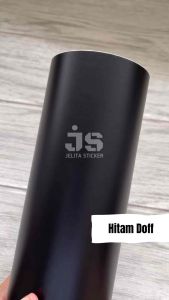 Sticker Hitam Doff Motor Aquarium / Skotlet Hitam Dop Background Akuarium Variasi Motor / Stiker Hitam Matte