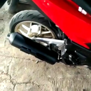 KNALPOT  COPY CMS END MUFFLER PNP VARIO 125 150 NEW OLD 110 TECHNO 125 LED 110 LED DLL  SUARA BASS ADEM ANTI TILANG NO MBER
