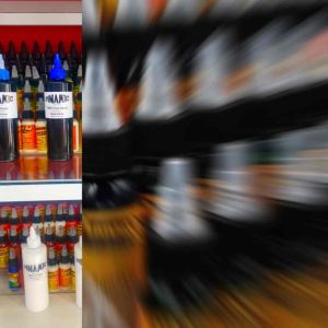 Kệ đựng: mực xăm máy xăm tay cầm