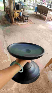 ขาตั้งบาตรพระสงฆ์ ทำจากไม้ประดู่