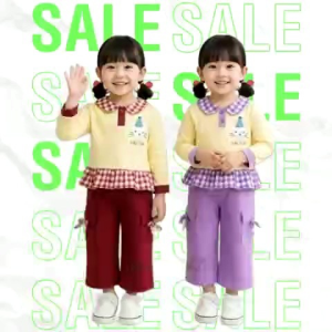 Setelan Baju Anak Perempuan Variasi HELLO KITTY usia 6 bulan sampai 6 tahun model harian