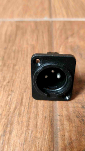 Jek Socket Canon Casis Kaki Lurus XLR Male socket Jack Canon Cowok