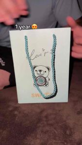 Rose Bear Hidden Jewelry Box Beruang / Beruang Teddy Bear Bunga Mawar Promise Ring Box Kalung Cincin Kado Unik Hadiah Lamaran Nikahan Anniversary Ulang Tahun