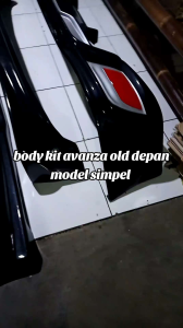 body kit Avanza old model depan simpel THN 2004-2010 include sudah cet (1 set kumplit )