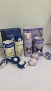 Milon Bear M59: Children Vacuum Flask 500ml SUS 316 Stainless Steel Bottle/Thermal Flask cute school bottle