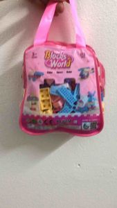 [ Túi 113 chi tiết] Bộ đồ chơi xếp hình ghép mảnh cho bé