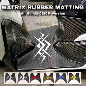 Honda Click 125 - 150 MATRIX Rubber Matting for All Versions
