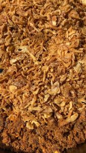 น้ำพริกนรกปลาช่อนแมงดาอร่อยถูกปากรสชาตินัวส์ ครึ่งกิโลกรัม