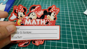 4 in 1 Nametagbag tagPad paper Grade school & 10pcs subject stickers 20pcs name grade & section stickers