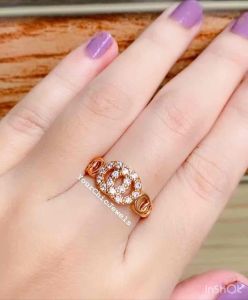 CINCIN XUPING CHOO PERMATA VIRAL KEKINIAN CINCIN WANITA DEWASA TERBARU 2022 ANTI KARAT PERHIASAN TITANIUM ASLI PERHIASAN TITANIUM ASLI ANTI LUNTUR 24 KARAT