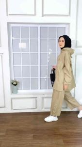 MOCCA Jas Hujan RAINCOAT Anti Rembes Pria Wanita Setelan Celana Bahan PVC 0.25 Tebal Kuat Elastis Original