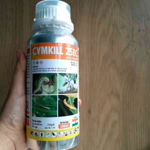 CYMKILL 25EC - Chai nhôm 𝐓𝐡à𝐧𝐡 𝐩𝐡ầ𝐧: Cypermethrin .... 250g/kg  Siêu diệt sâu - rầy - rệp  Hiệu quả cao đối với sâu cuốn lá sâu đục thân sâu xanh sâu khoang