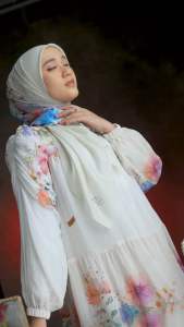 SUDAH READY SIAP KIIRM✅️✅️BOEGENVILLE / BOUGENVILLE DRESS BY NADHEERA LUXURY ✔ BOUGENVILLE GAMIS PESTA MEWAH SUPER PREMIUM ✔