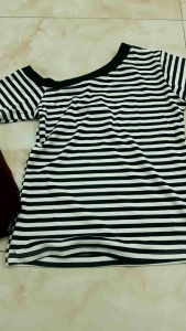 Áo Thun Lệch Vai Nữ Ngắn Tay Thời Trang Trẻ Trung Năng Động Đi Chơi Đi Làm Dưới 54kg Habis