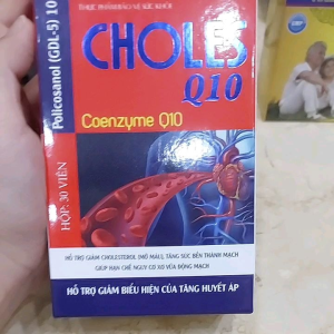 Choles Q10 hỗ trợ giảm  cholesterol  mỡ máu  hạn chế nguy cơ xơ vỡ động mạch  hỗ trợ giảm biểu hiện tăng Huyết áp..... Capsules Chứa Cao Cỏ Sạo Và Cao Xạ Đen - Lazada